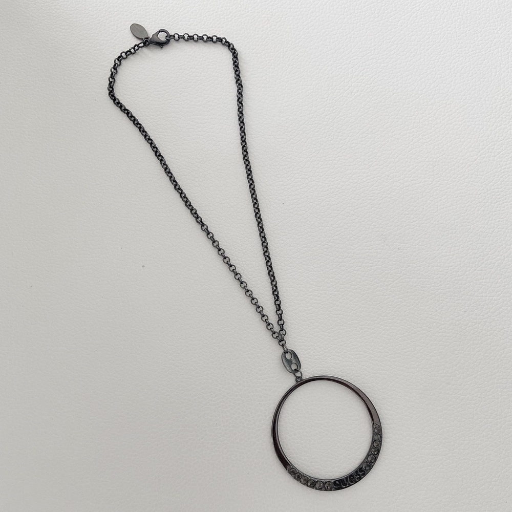 Guess | Metallic silver necklace